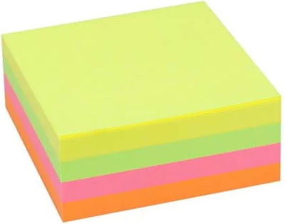 Officepoint Post-it Notes Pad Cube 240 Sheets Multicolour 5x5cm