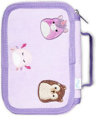 Difuzed Squishmallows Κασετίνα Μωβ