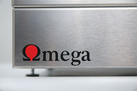 Exivos Ωmega Ψησταριά Υγραερίου Σχάρας 75x37εκ. με 1 Εστία 11.2kW