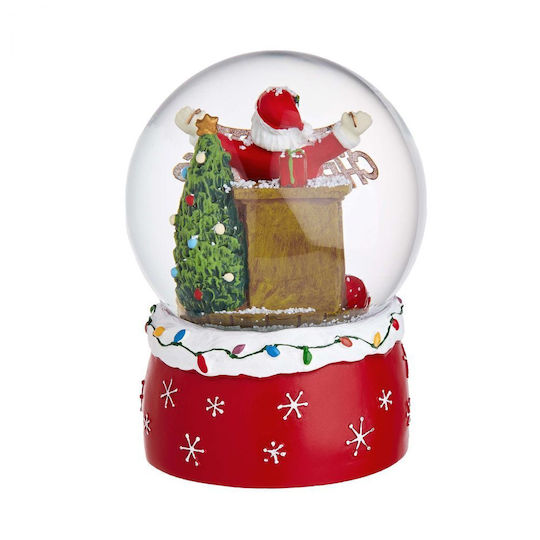 Christmas Snowball with Balls 10x10x10cm