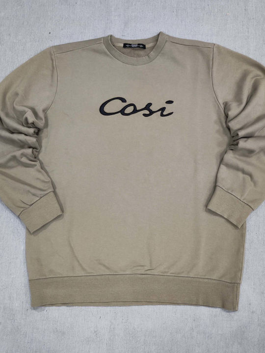 Cosi Jeans Herren Sweatshirt Khaki