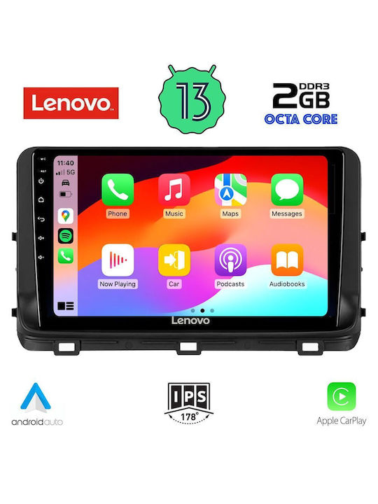 Lenovo Ηχοσύστημα Αυτοκινήτου για Kia Ceed 2018-2022 (Bluetooth/USB/WiFi/GPS/Apple-Carplay/Android-Auto) με Οθόνη Αφής 10"