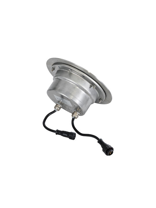 GloboStar Undergroundsina Спот Външна Стояща Лампа LED 18W RGBW IP68 Сива