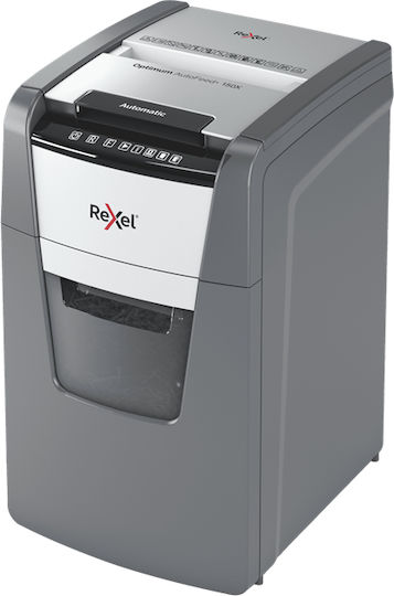 Rexel Καταστροφέας Εγγράφων AutoFeed+ 150X Cross Cut 150 Φύλλων με Κάδο 44lt