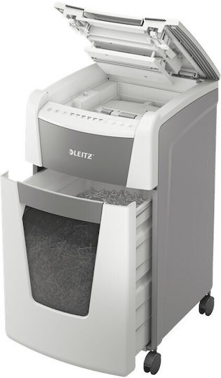 Leitz Aktevernichter Mikroschnitt 300 Blätter mit Behälter 60Es