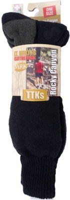 MRK Long Isothermal Hunting Socks Cotton in Black color