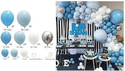 Set 154 Ballons Blau Geburtstagsfeier Πάρτυ