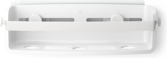 Umbra Επιτοίχια Ραφιέρα Μπάνιου Μεταλλική 33x12x9cm Μπλε