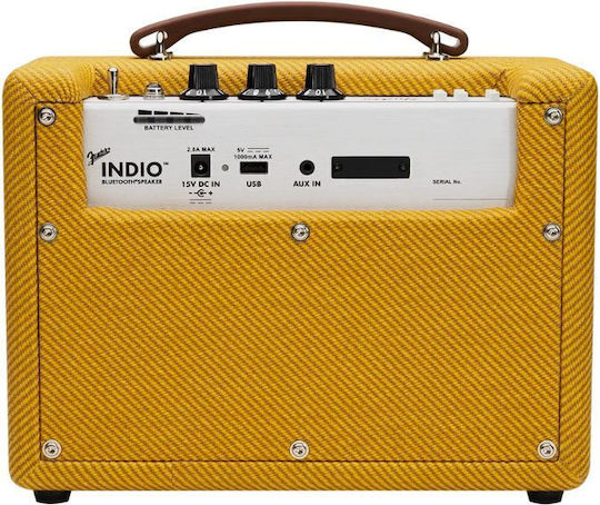 Fender Indio 2 Ηχείο Bluetooth 60W με Διάρκεια Μπαταρίας έως 25 ώρες Tweed