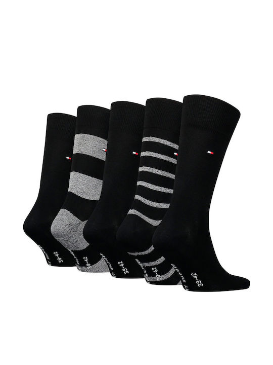 Tommy Hilfiger Ανδρικές Κάλτσες Μαύρο 5Pack