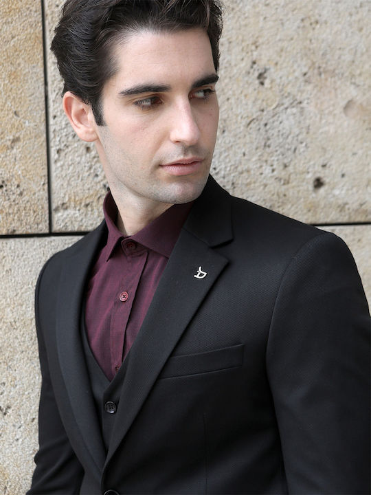Herrenanzugsjacke Schwarz