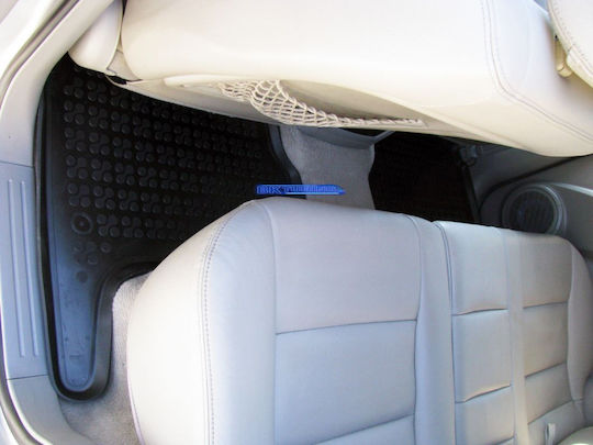 Sahler Set of Front and Rear Mats 4pcs Tray Type for Kia Sorento 2003-2009 Black
