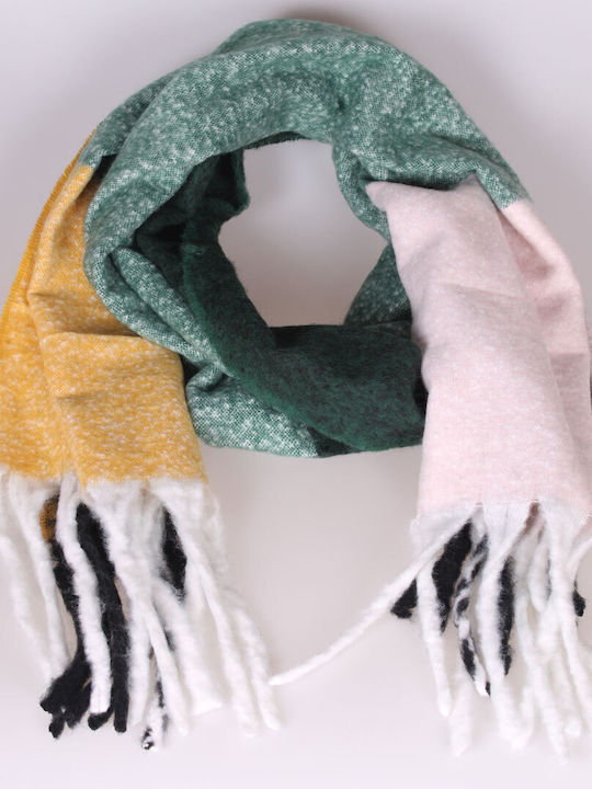 Gk.fashion Women's Wool Scarf Multicolour