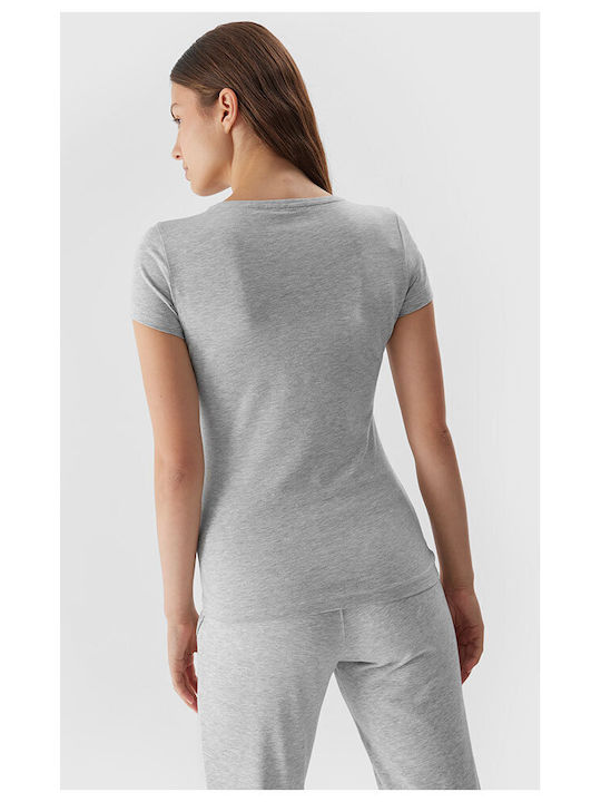 4F Damen T-shirt Gray