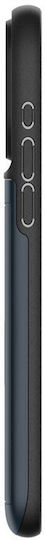 Spigen Slim Armor CS Umschlag Rückseite Kunststoff / Silikon 2mm mit Kartenhalter Metal Slate (iPhone 15 Pro Max)
