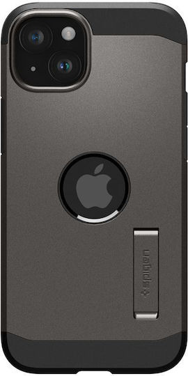 Spigen Tough Armor MagFit Back Cover Plastic Gunmetal (iPhone 15)