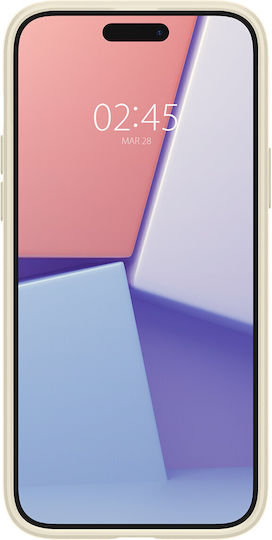 Spigen Thin Fit Back Cover Σιλικόνης 1.55mm Mute Beige (iPhone 15 Plus)
