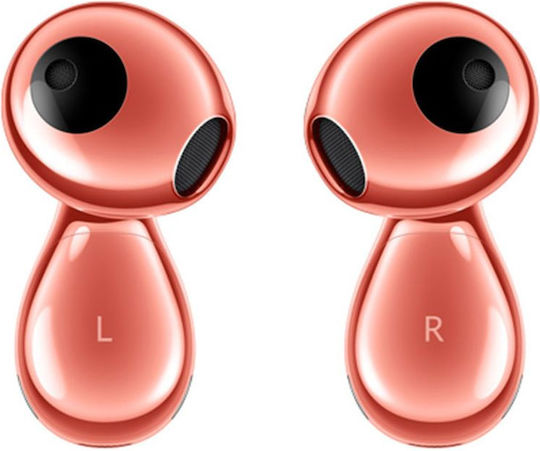 Huawei FreeBuds 5 Bluetooth Handsfree Earphones with Sweat Resistance and Charging Case Coral Orange