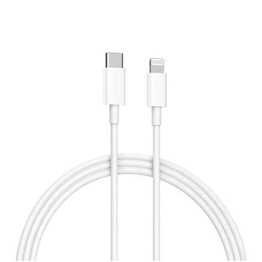 Treqa Ladegerät mit USB-C Anschluss und Kabel USB-C - Lightning Weißs (CS-231)