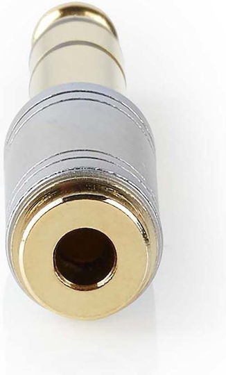 Nedis Convertor 6.3mm masculin în 3.5mm feminin Auriu 1buc (CAGC23930ME)