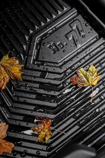 Frogum Set of Front and Rear Mats 4pcs Tray Type for Mazda 3 2013-2018 Black