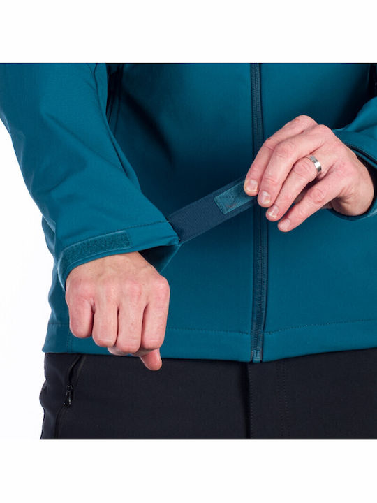 Winter Jacket Softshell Waterproof and Windproof Blue