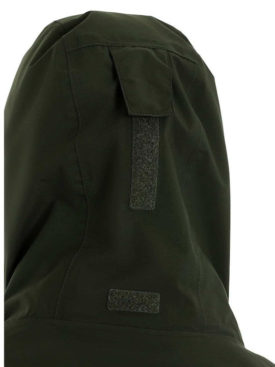 Geci Barbati Waterproof Verde Iarna
