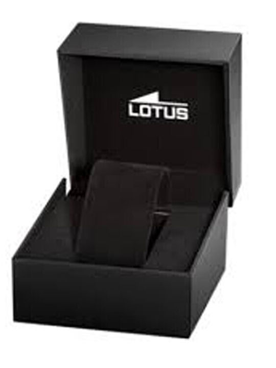 Lotus Watches Herrenuhr Batterie mit Silber Metallarmband