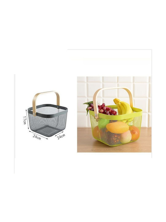 eBest Кошница за съхранение Черен 24x24x17см 1бр eBest Кошница за съхранение Черен 24x24x17см 1бр