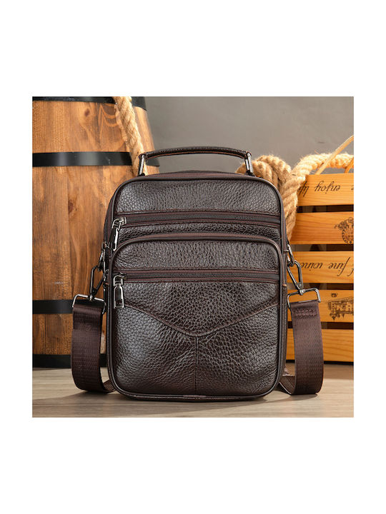 Cardinal Leather Men's Bag Shoulder / Crossbody Brown