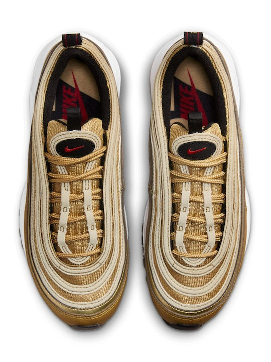 Air Max 97 Παιδικά Sneakers Metallic Gold / Varsity Red / White / Back