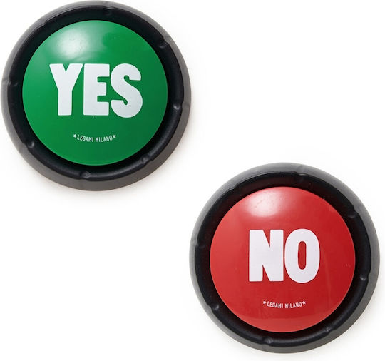 Legami Milano Party Gifts 2 pieces Yes & No Buttons with Sound