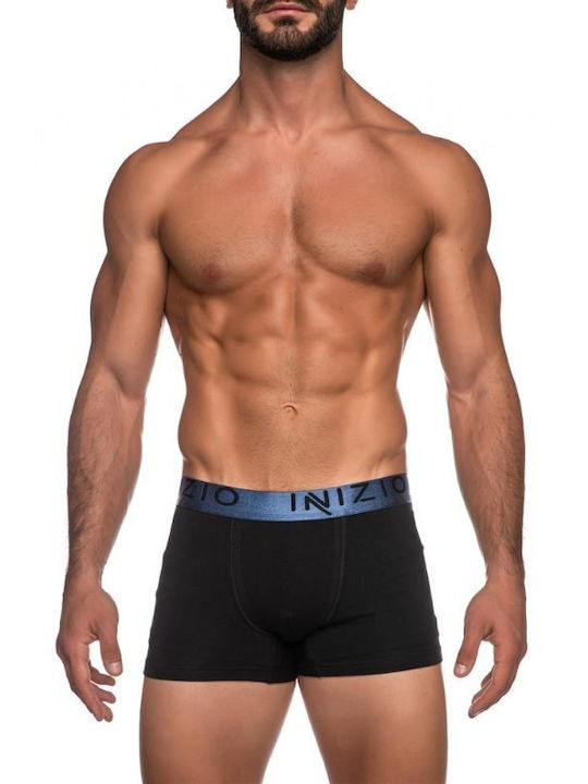 Men's Boxers Black Bordeaux/Blue 2Pack