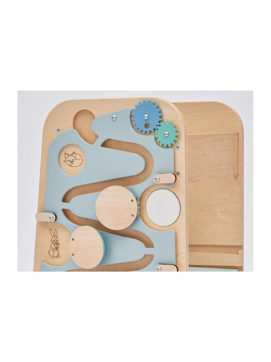 Learning Tower for Painting Made of Blue Wooden Eli Neli