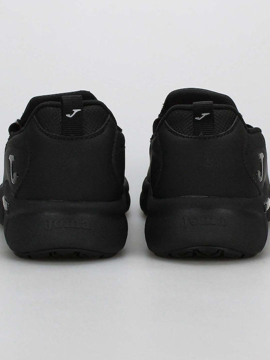 Women's Slip-On From Synthetic Leather Black