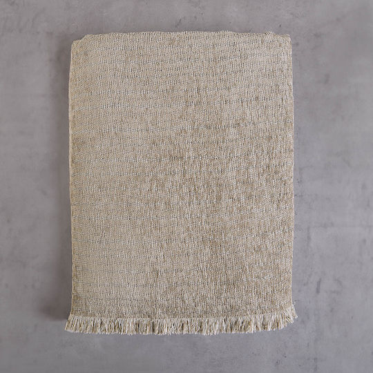 Rythmos Rachel Ριχτάρι Πολυθρόνας Δύο 'Οψεων Chenille 180x160εκ. Μοβ