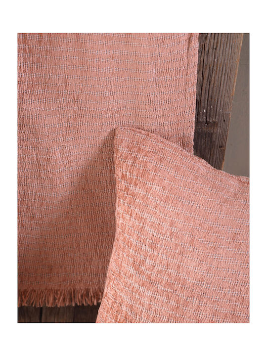 Rythmos Rachel Cuverturi Pentru Canapea 4 Locuri 2 Fețe Șenilă 180x330cm Violet
