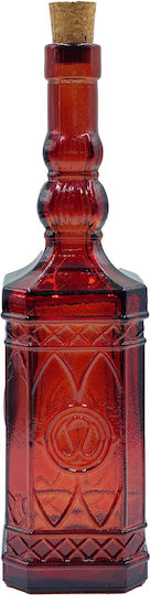 Glass Drops Μπουκάλι Νερού Γυάλινο με Φελλό 500ml