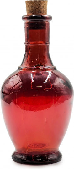 Glass Drops Μπουκάλι Νερού Γυάλινο με Φελλό 250ml