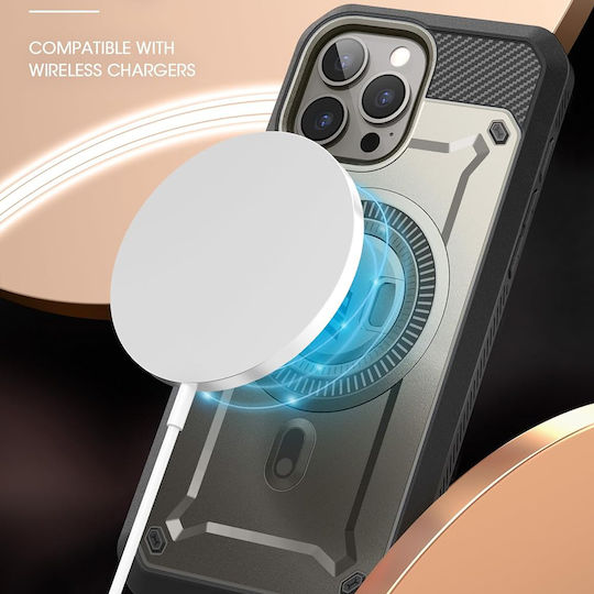 Supcase Unicorn Beetle Pro Back Cover Γκρι (iPhone 15 Pro)