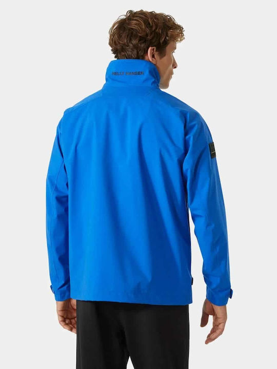 Helly Hansen Αθλητικό Ανδρικό Μπουφάν Αδιάβροχο Γαλάζιο