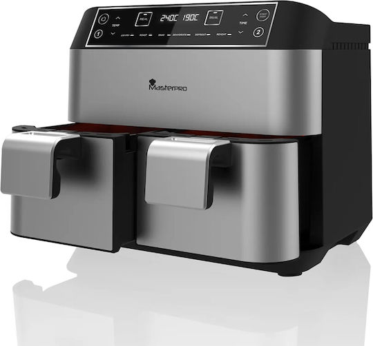 MasterPro Air Fryer 7.6lt Ασημί BGMP-9155-BK