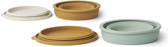 Liewood Silikon Kinder Lunchset Braun