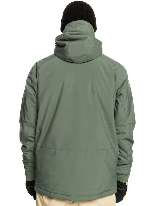 Quiksilver Mission Men's Ski & Snowboard Jacket Khaki EQYTJ03266-GNB0