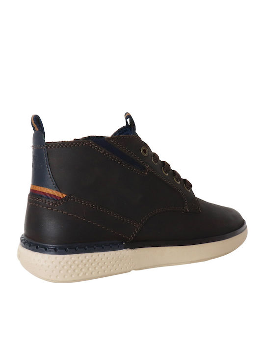 Leather Brown Men's Boots