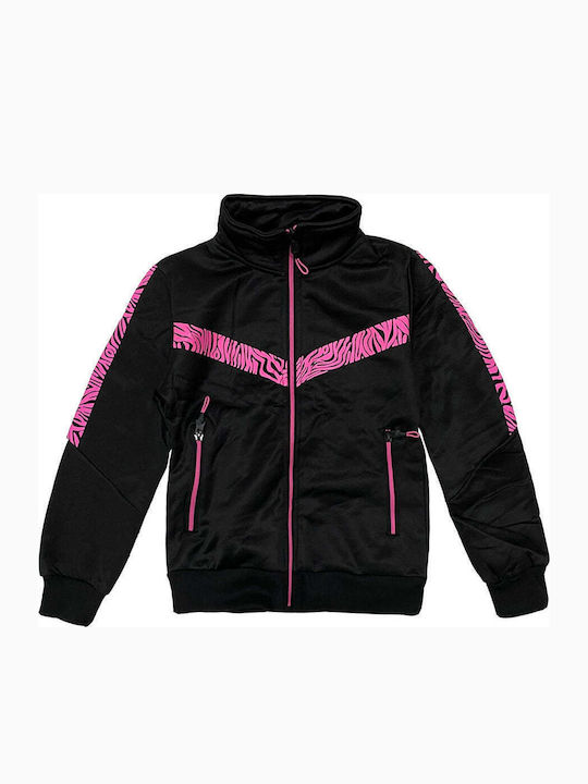 Kids Tracksuit Set With Jacket Black 2 Pieces