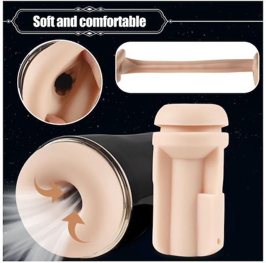 Shequ Masturbator Butt με Δόνηση SQ-MA70060