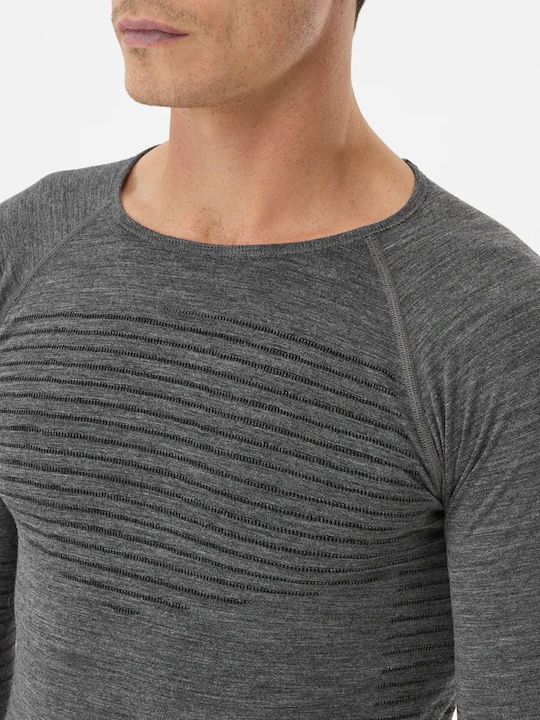 Millet Ls Herren Thermo Langarmshirt Gray