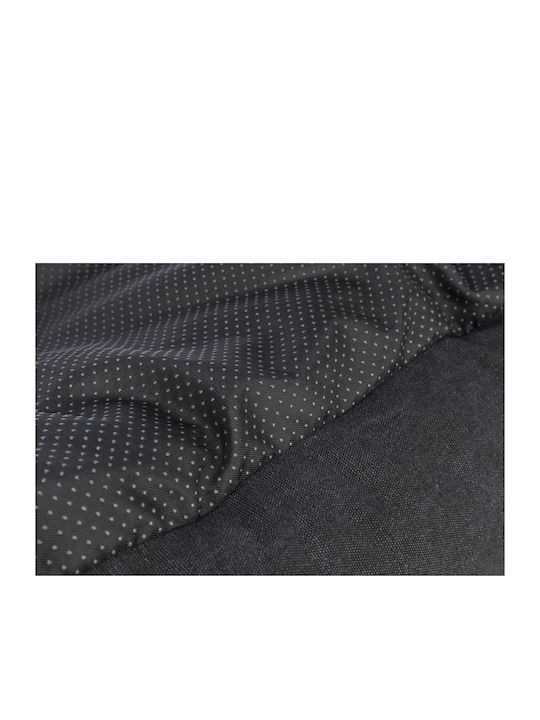 Trixie Nordic Föhr Sofa Dog Bed Black 80x60cm.
