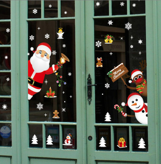 Sticker Display Christmas 60x90cm 87646 1pcs